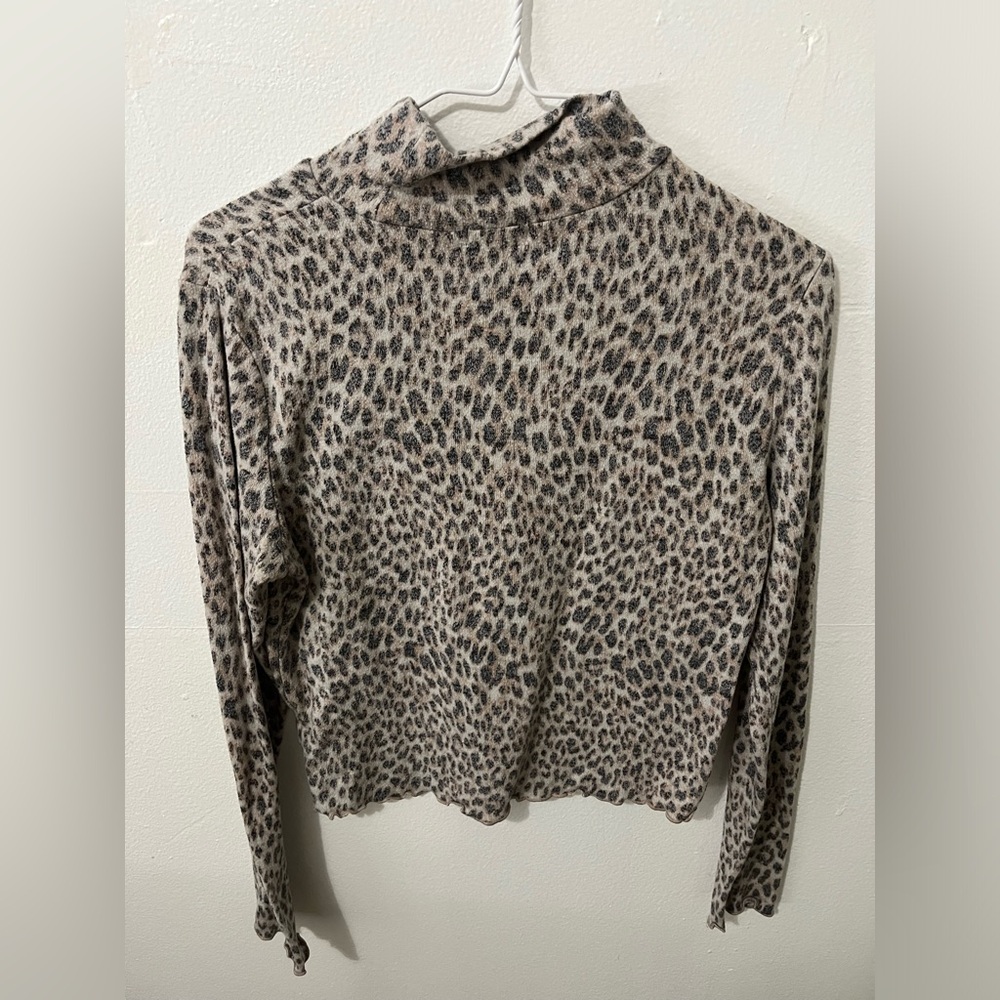 Cheetah print undershirt